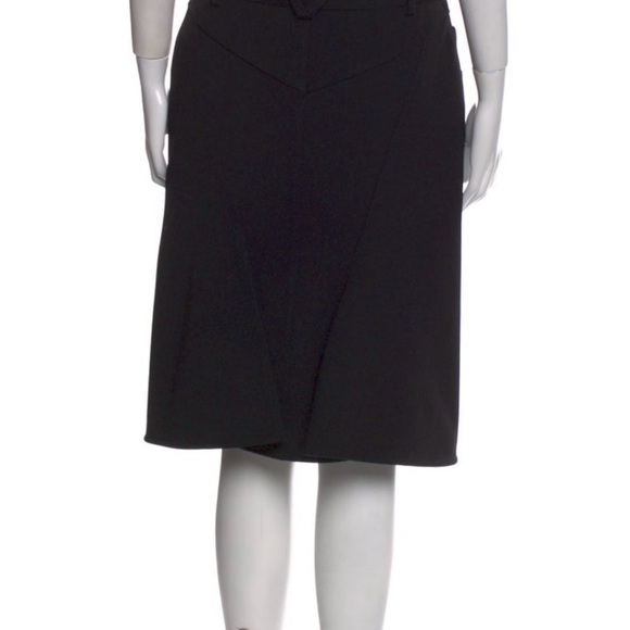 Genuine Bottega Veneta black skirt 6 M 42 NWT new with tags $850 women’s medium - Picture 3 of 4